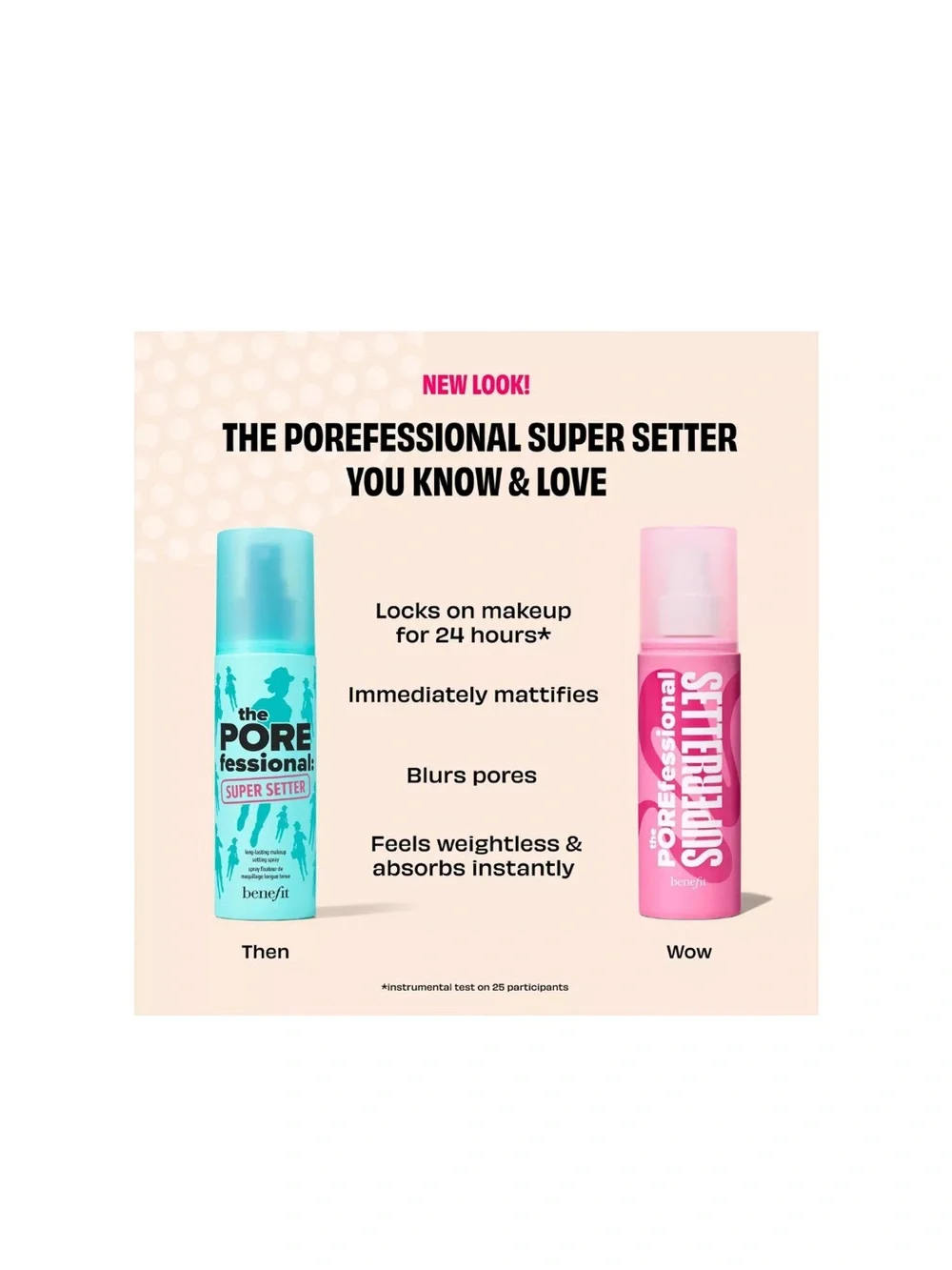Benefit POREfessional Travel Size Super Setter Makeup Mist